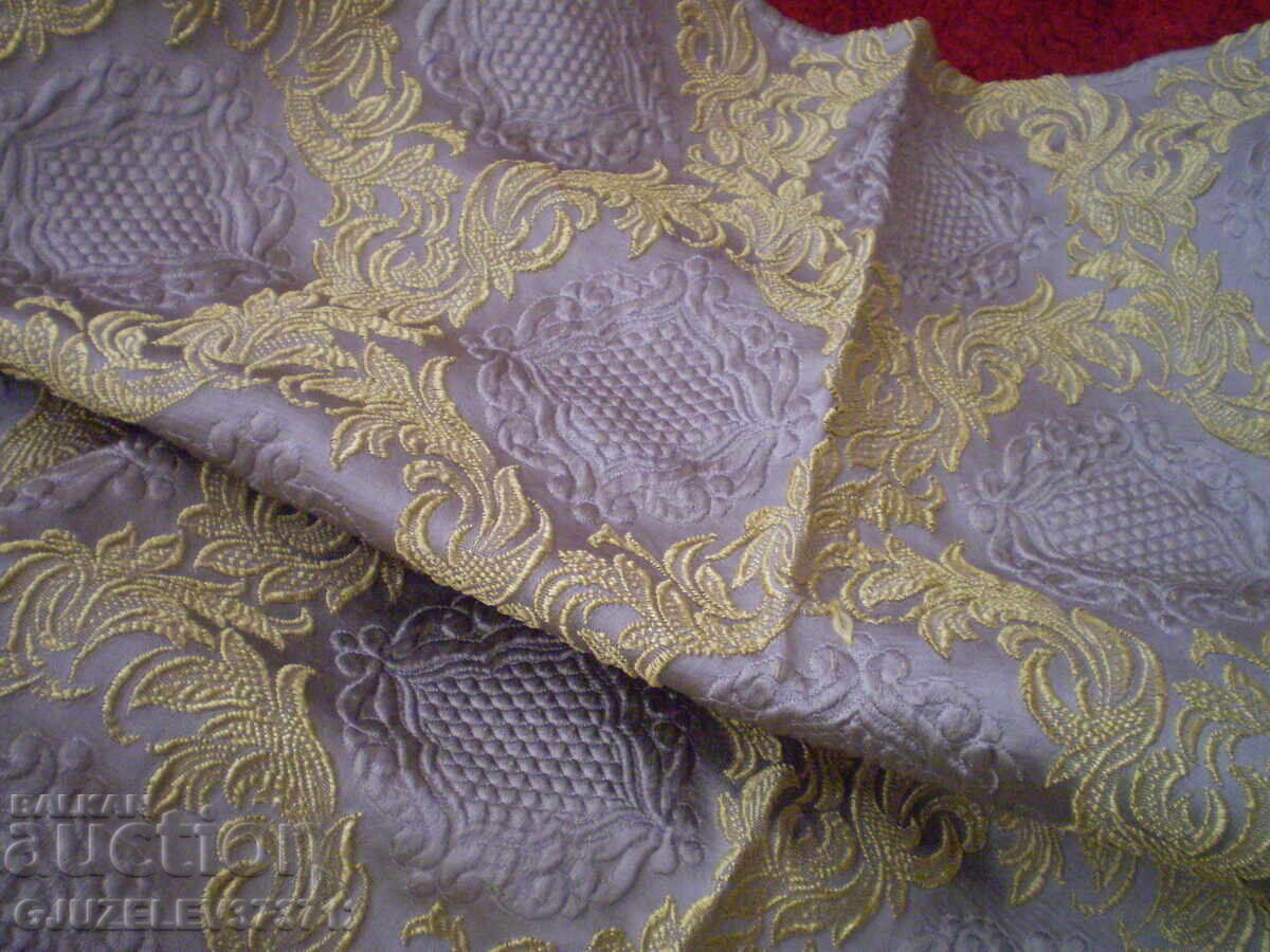 țesătură de tapițerie în relief vechi motive aurii - 5 țesătură de tapițerie în relief vechi motive aurii - 5