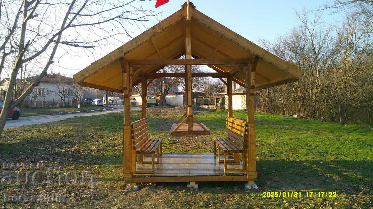 Градинска беседка - 6 Градинска беседка - 6