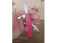 VINTAGE FOLDING KNIFE POCKET KNIFE ROSTFREI MIGERMANY RED ROW