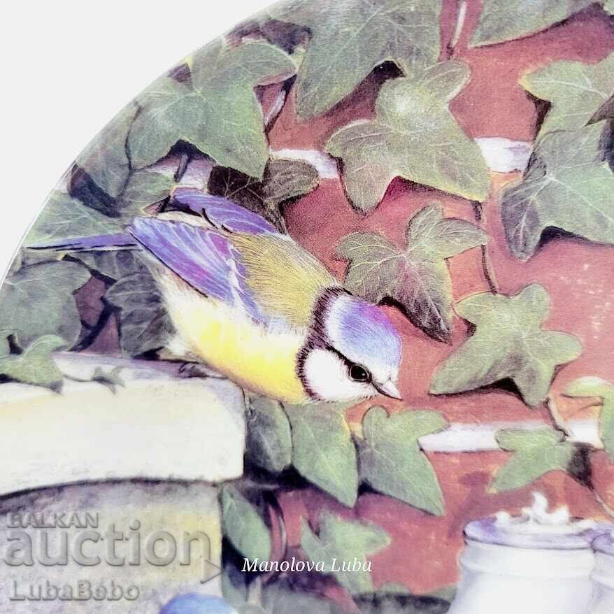 Decorative porcelain plate Coalport Fine China. - 5 Decorative porcelain plate Coalport Fine China. - 5