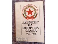 Football Chronicle of sports glory CSKA