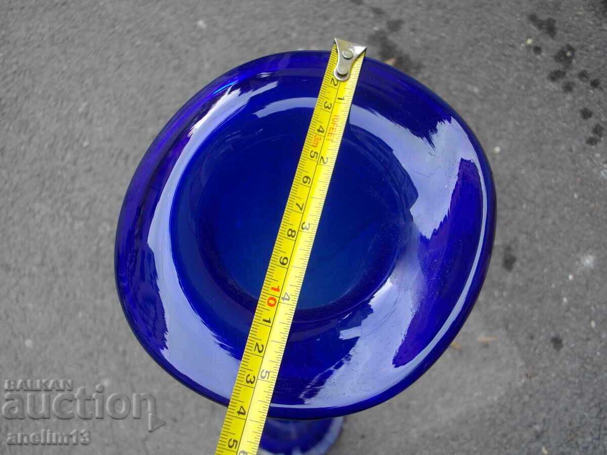 ΜΕΓΑΛΟ ΜΠΛΕ ΓΥΑΛΙΝΟ ΒΑΖΟ - 7 ΜΕΓΑΛΟ ΜΠΛΕ ΓΥΑΛΙΝΟ ΒΑΖΟ - 7