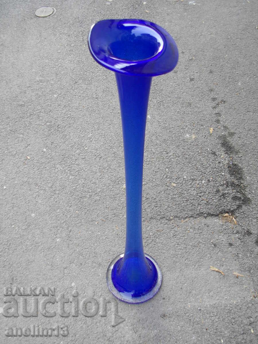 ΜΕΓΑΛΟ ΜΠΛΕ ΓΥΑΛΙΝΟ ΒΑΖΟ ΜΕΓΑΛΟ ΜΠΛΕ ΓΥΑΛΙΝΟ ΒΑΖΟ