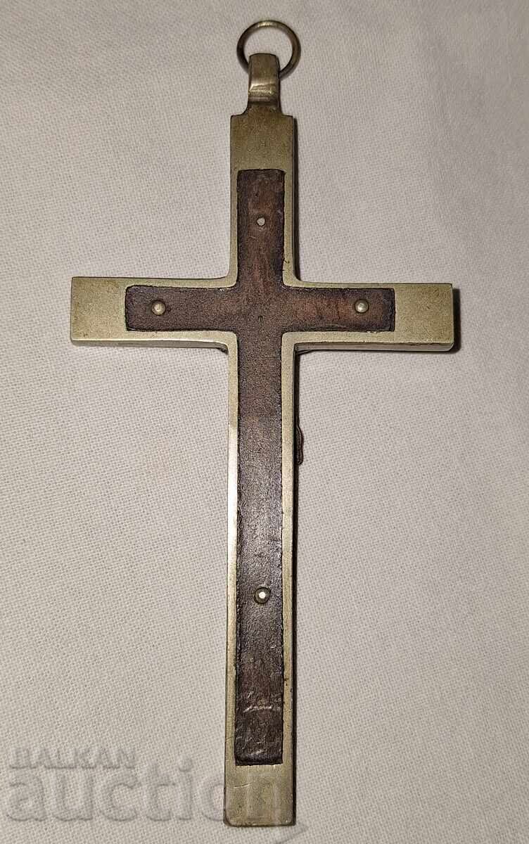 Crucifix cu cruce veche catolică pandantiv mare - 5 Crucifix cu cruce veche catolică pandantiv mare - 5