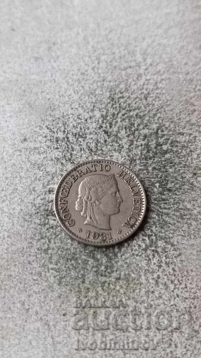 Switzerland 5 rapen 1931 with price 1.45 BGN | € 0.74 Switzerland 5 rapen 1931 with price 1.45 BGN | € 0.74