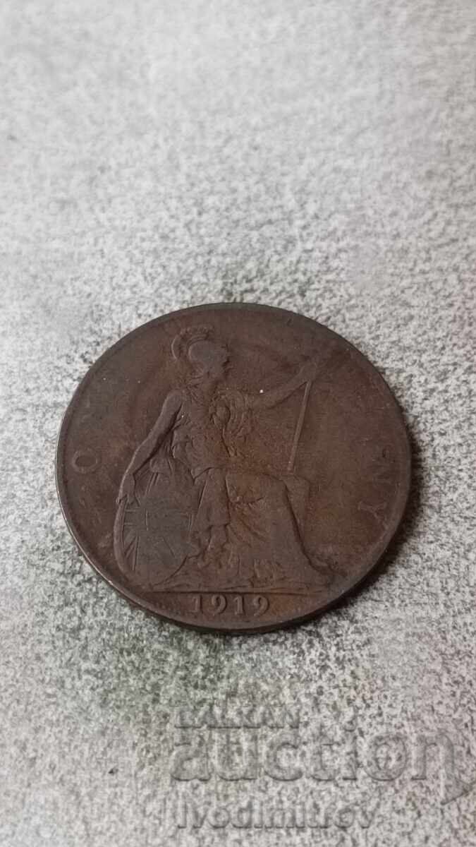 Great Britain 1 penny 1912 Great Britain 1 penny 1912