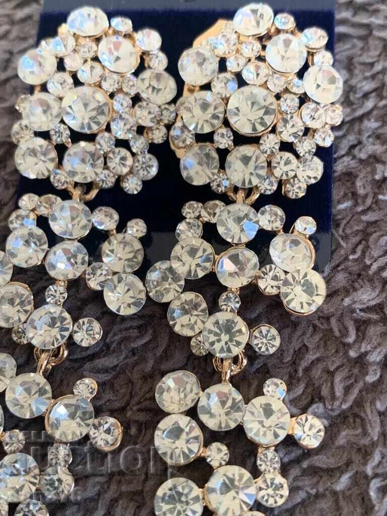 Beautiful new women's earrings-5 with price 6.00 BGN | € 3.07