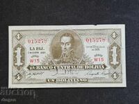 1 boliviano Bolivia 1928