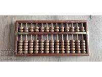 Wooden retro abacus for connoisseurs