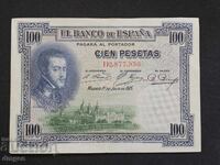 100 pesetas Spania 1925