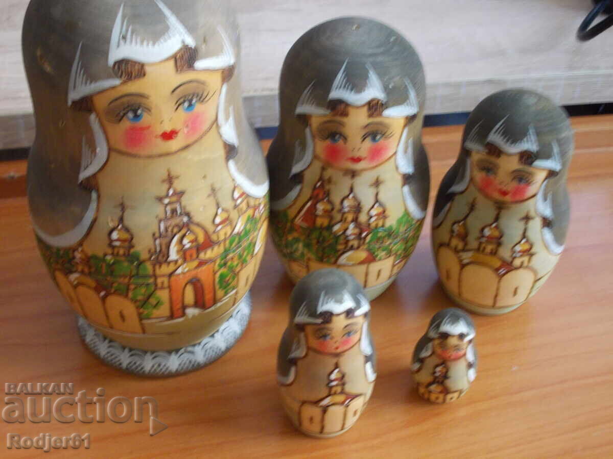 παιχνίδια - Matryoshka 5 στοιχείων παιχνίδια - Matryoshka 5 στοιχείων