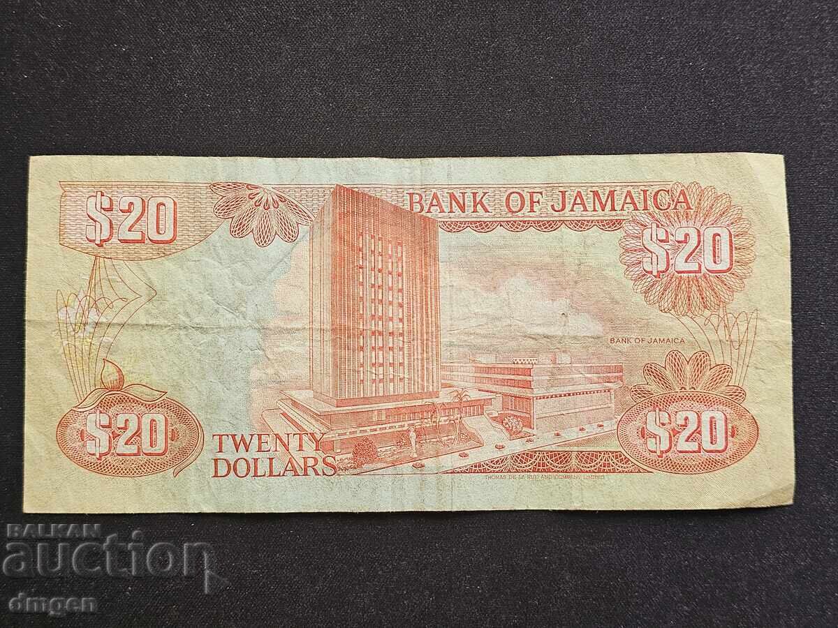 20 dollars Jamaica 1989 with price 7.00 BGN | € 3.58 20 dollars Jamaica 1989 with price 7.00 BGN | € 3.58