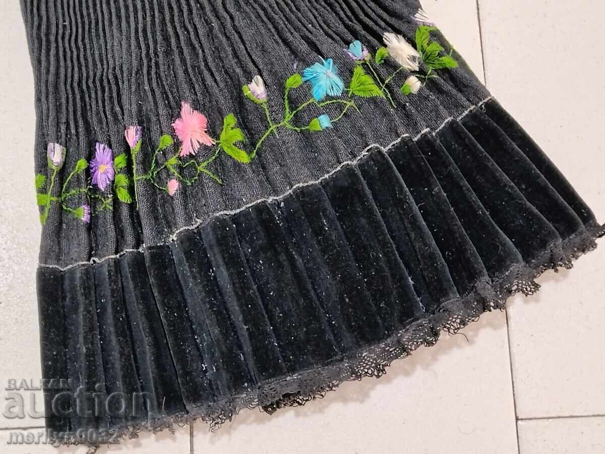 Vintage embroidered velvet clutch bag - 5 Vintage embroidered velvet clutch bag - 5