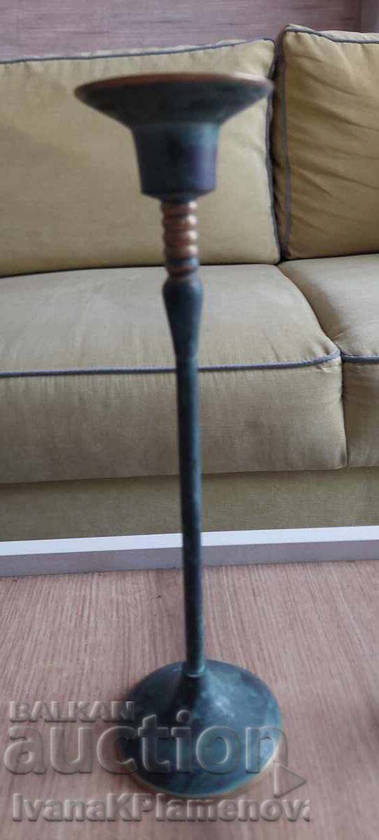 Sfeșnice din alamă, două bucăți, pentru cunoscători - 6