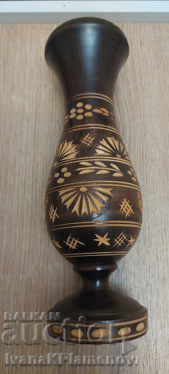 Woodcarving vase for collectors - 5 Woodcarving vase for collectors - 5