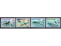 1975. Tristan da Cunha. Whales and dolphins.