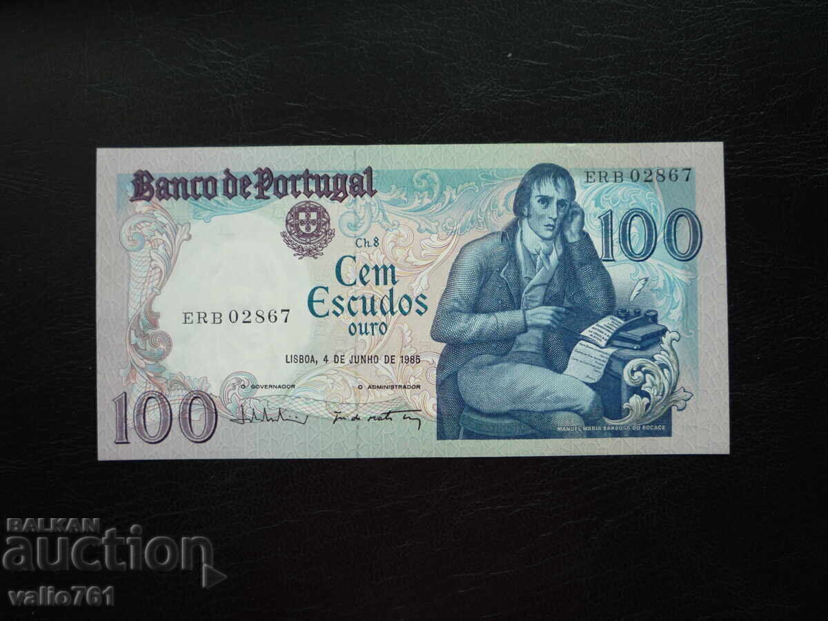 PORTUGALIA 100 ESCUDOS 1985 NOU UNC PORTUGALIA 100 ESCUDOS 1985 NOU UNC