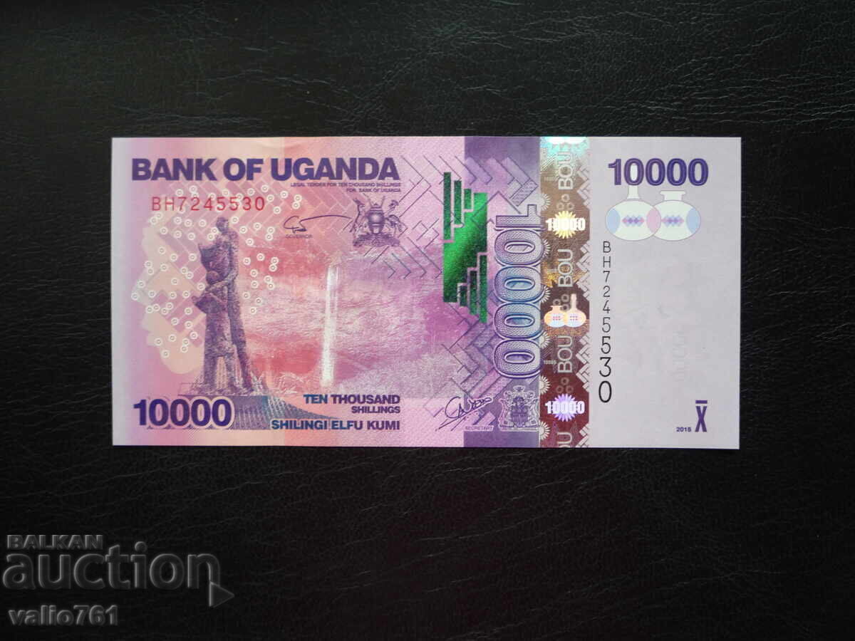 UGANDA 10,000 10,000 SHILLINGS 2015 NEW UNC