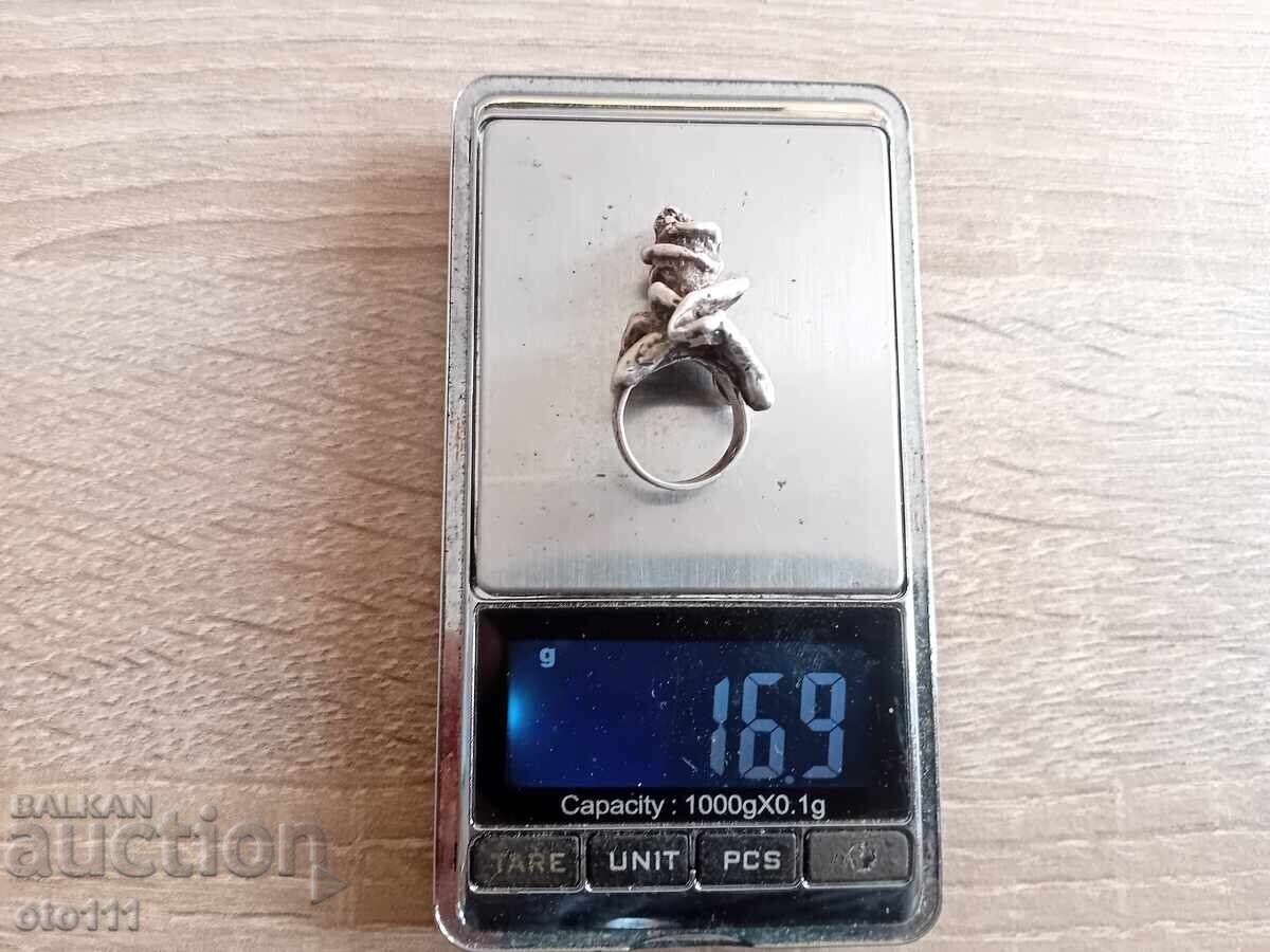 ΠΑΛΙΟ ΑΣΗΜΕΝΙΟ ΔΑΧΤΥΛΙΔΙ ΜΕ ΕΡΩΤΙΚΗ ΣΚΗΝΗ - 6 ΠΑΛΙΟ ΑΣΗΜΕΝΙΟ ΔΑΧΤΥΛΙΔΙ ΜΕ ΕΡΩΤΙΚΗ ΣΚΗΝΗ - 6