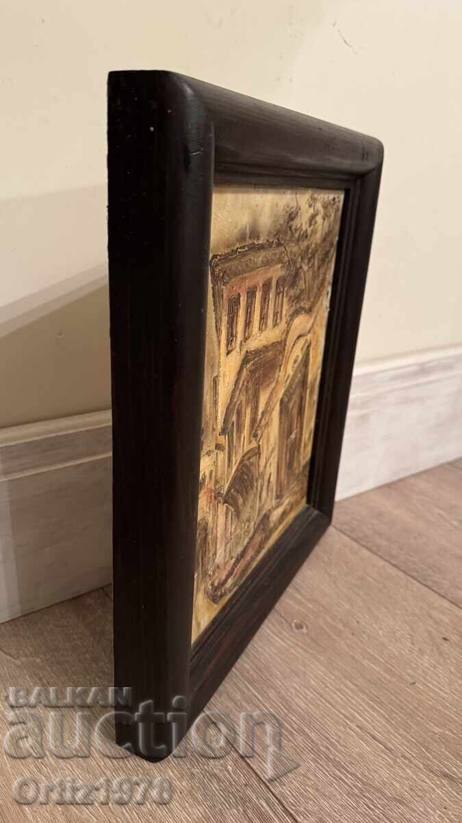 Δημοπρασία Παλιά βουλγαρική ζωγραφική, λάδι. Δημοπρασία Παλιά βουλγαρική ζωγραφική, λάδι.