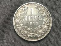 Monedă 1 lev 1910