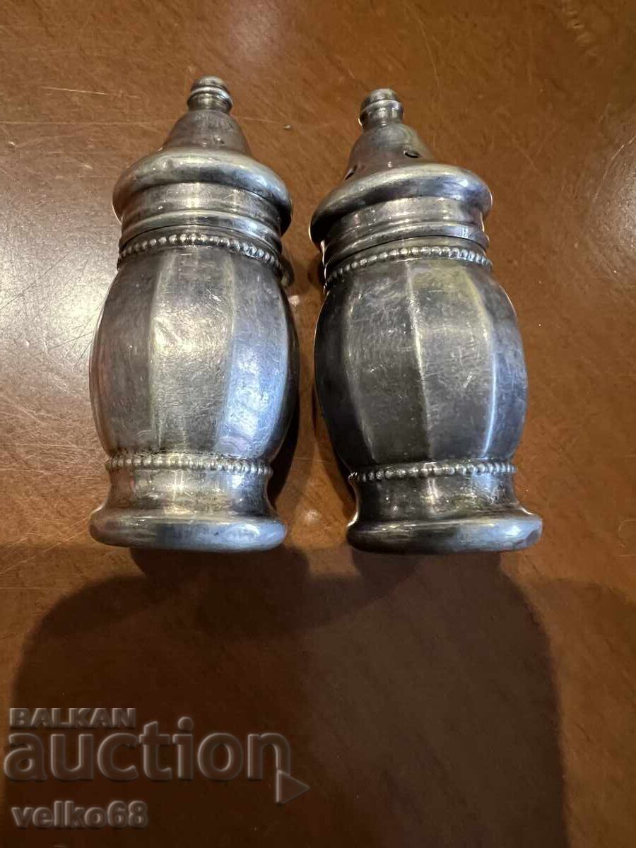 silver salt shakers