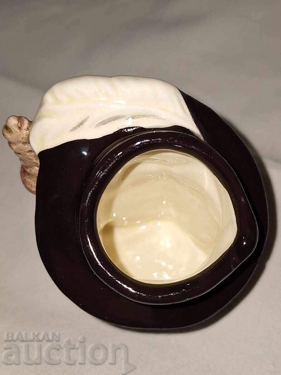 Παλαιό πορσελάνινο πλαστικό αγγείο--Royal Doulton Athos - 6