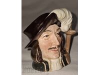 Vază veche din plastic din porțelan - Royal Doulton Athos