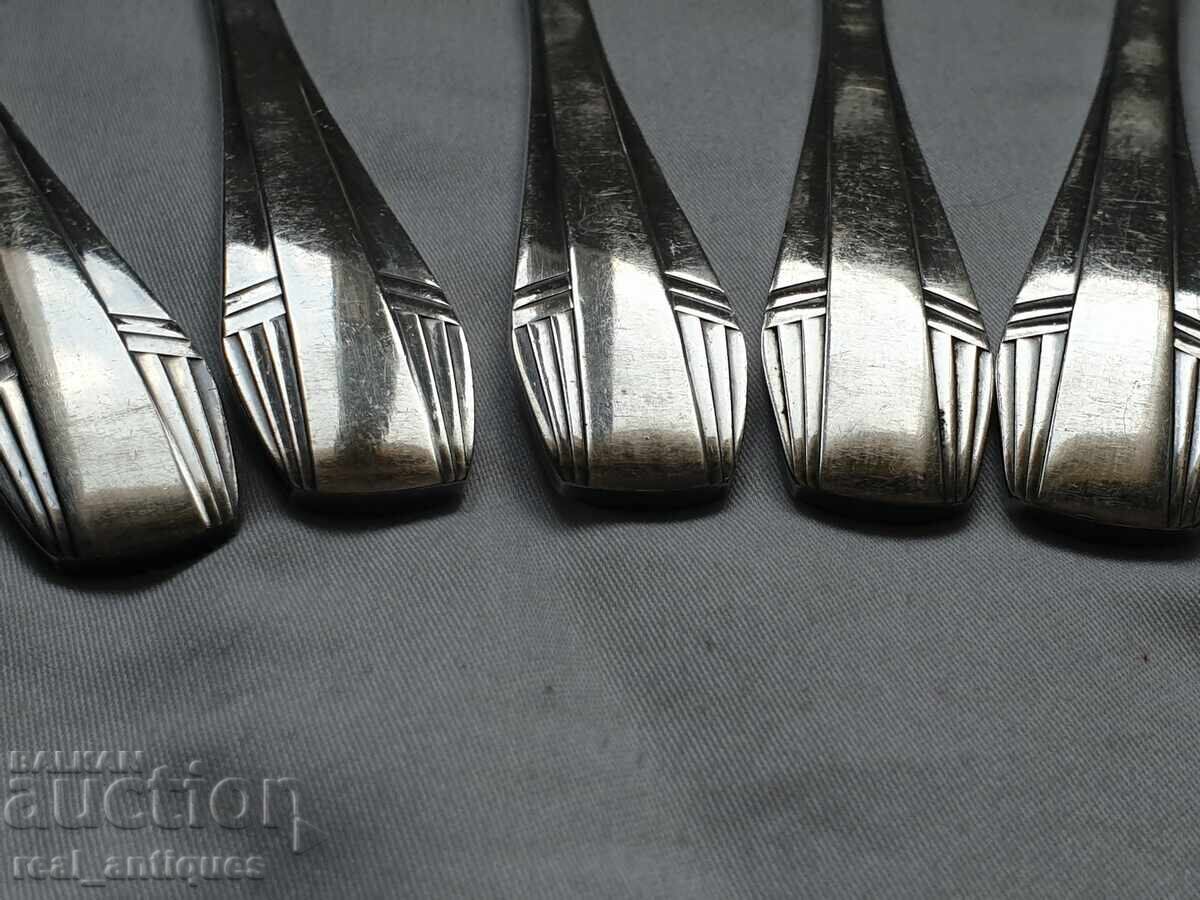 Delivery of Set of silver plated spoons Delivery of Set of silver plated spoons