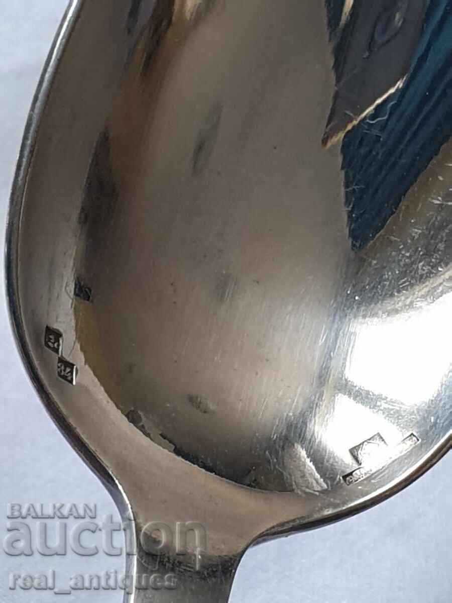 Set of silver plated spoons - 5 Set of silver plated spoons - 5