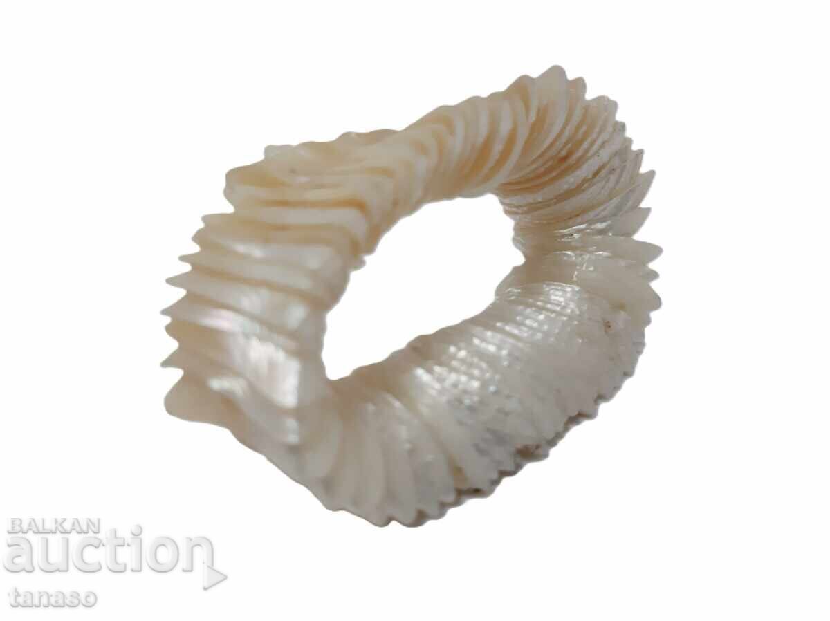 Vintage bracelet made of natural mother-of-pearl lamellae (1.4) with price 40.00 BGN | € 20.45 Vintage bracelet made of natural mother-of-pearl lamellae (1.4) with price 40.00 BGN | € 20.45