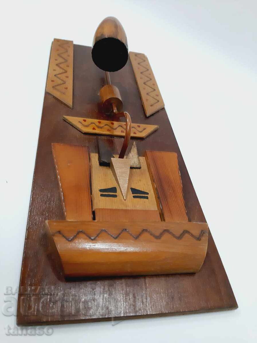 Old wooden hanger - panel (1.4) - 7 Old wooden hanger - panel (1.4) - 7