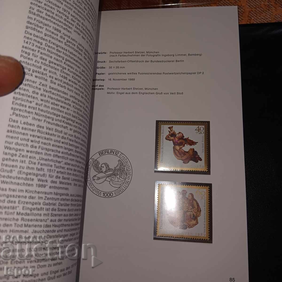 Αλμανάκ Γερμανίας 1989 με τιμή 40.00 BGN | € 20.45 Αλμανάκ Γερμανίας 1989 με τιμή 40.00 BGN | € 20.45