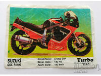 ❤️ ⭐ Picture Turbo Turbo black 107 Suzuki GSX-R1100 ⭐ ❤️