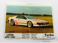 ❤️ ⭐ Картинка Turbo Турбо черно 111 Lotus  Esprit Turbo ⭐ ❤️