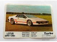 ❤️ ⭐ Imagine Turbo Turbo negru 111 Lotus Esprit Turbo ⭐ ❤️