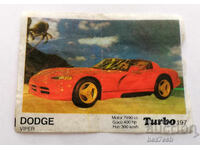 ❤️ ⭐ Poza Turbo Turbo negru 197 Dodge Viper ⭐ ❤️