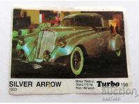 ❤️ ⭐ Picture Turbo Turbo black 198 Silver Arrow 1933 ⭐ ❤️