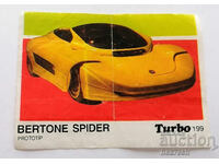 ❤️ ⭐ Poza Turbo Turbo negru 199 Bertone Spider ⭐ ❤️