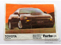 ❤️ ⭐ Εικόνα Turbo Turbo black 245 Toyota Celica ⭐ ❤️