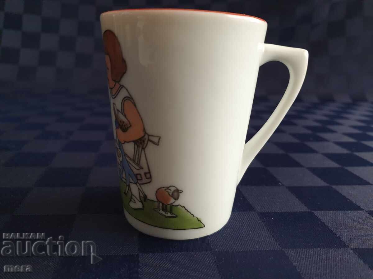 Delivery of Porcelain cup with children's motifs Delivery of Porcelain cup with children's motifs