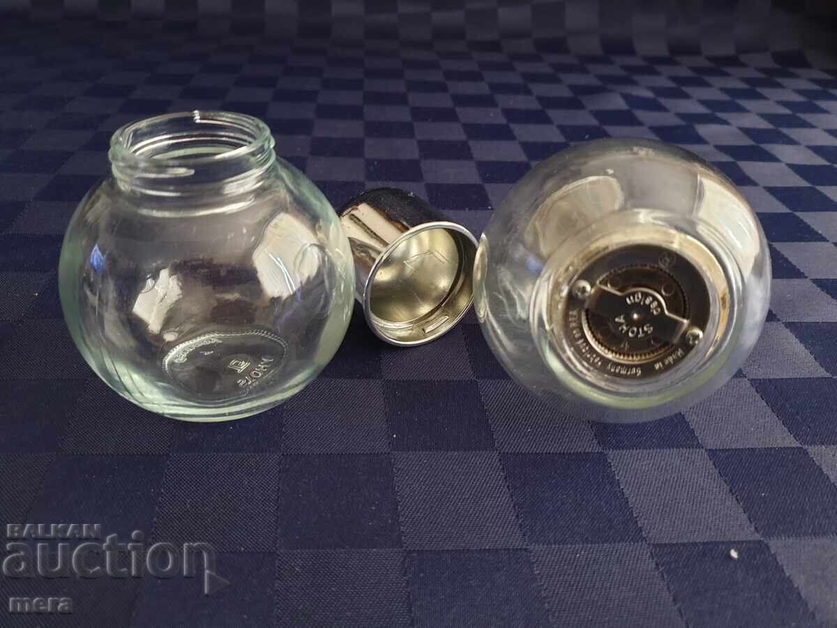 Δημοπρασία Γερμανική μεγάλη αλατιέρα και μύλος πιπεριάς