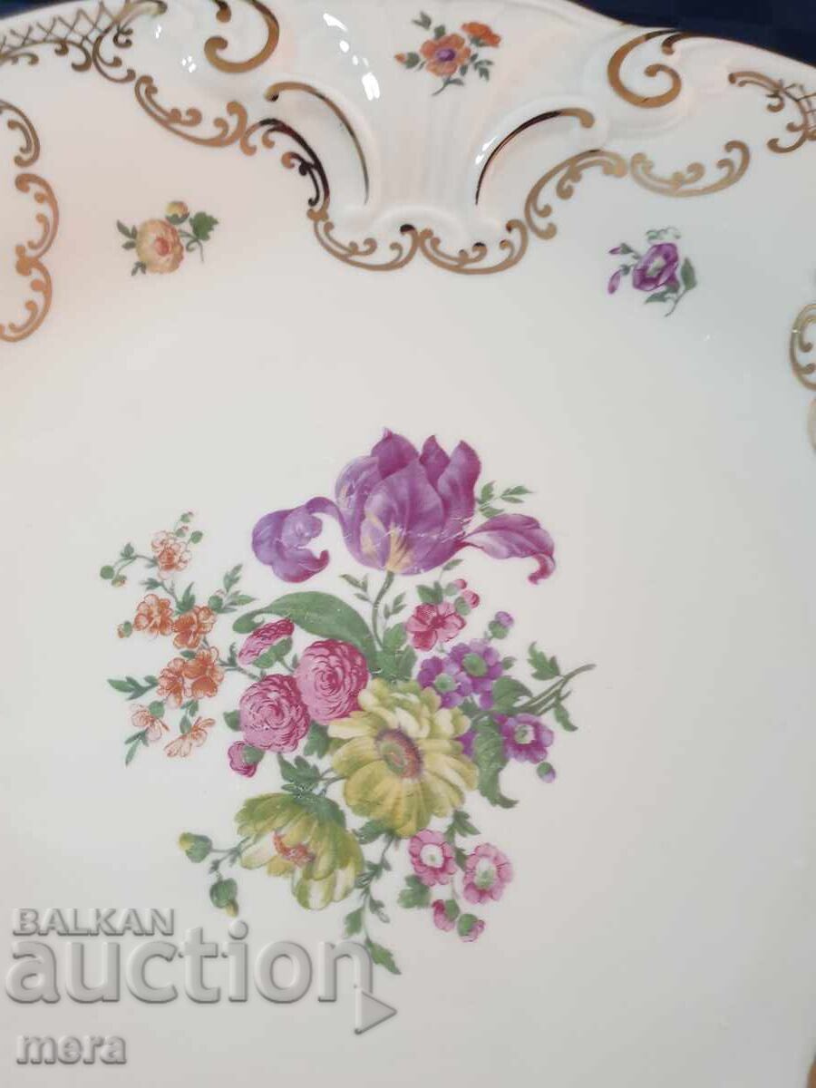 Παράδοση Αντίκα μπαρόκ πιατέλα, φρουτιέρα - Bavaria Mitterteich Παράδοση Αντίκα μπαρόκ πιατέλα, φρουτιέρα - Bavaria Mitterteich