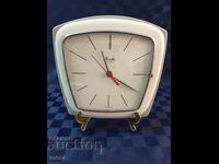 Mauthe porcelain cabinet trapezoidal clock