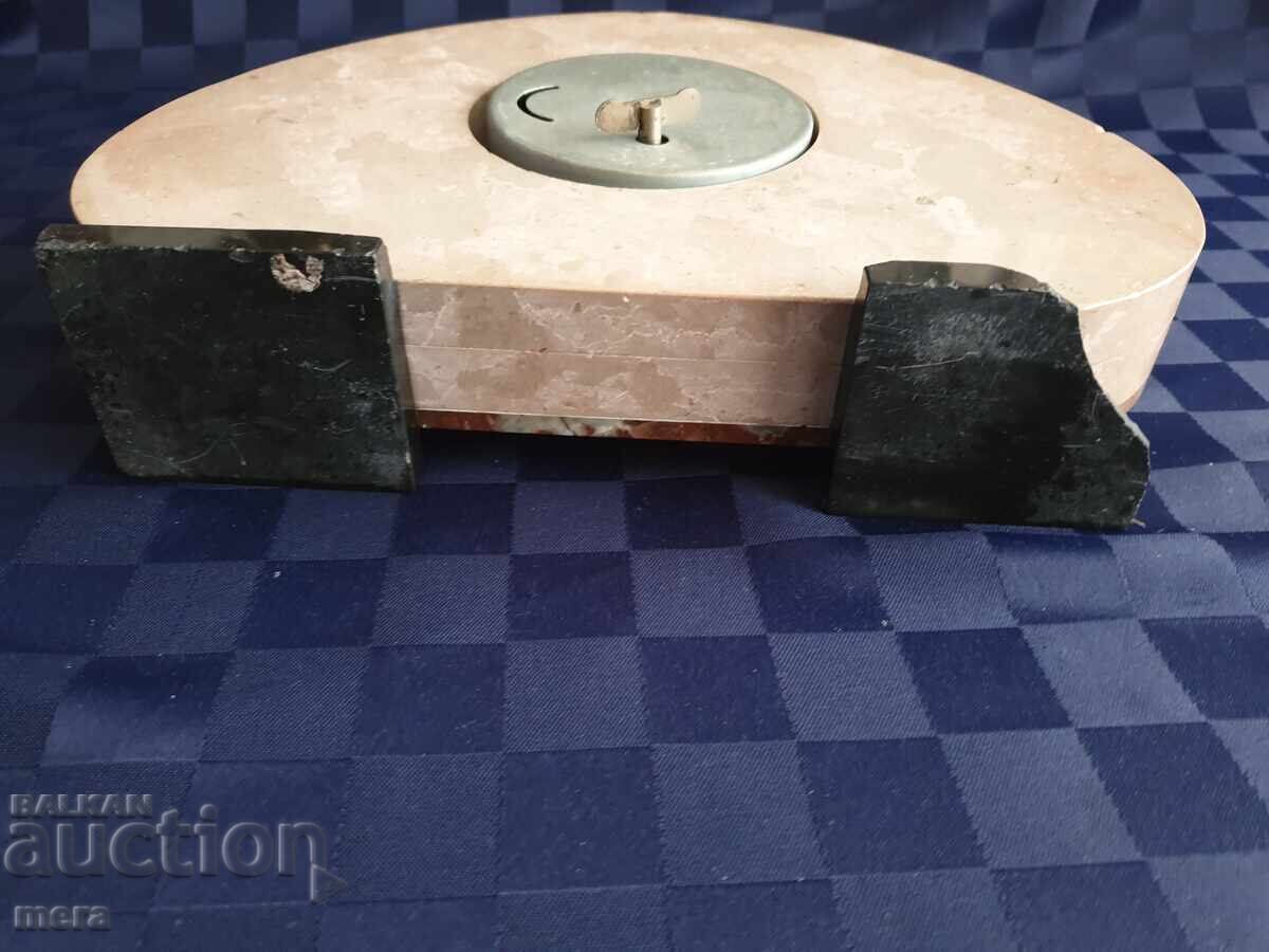 Fireplace marble mechanical French clock - 7 Fireplace marble mechanical French clock - 7