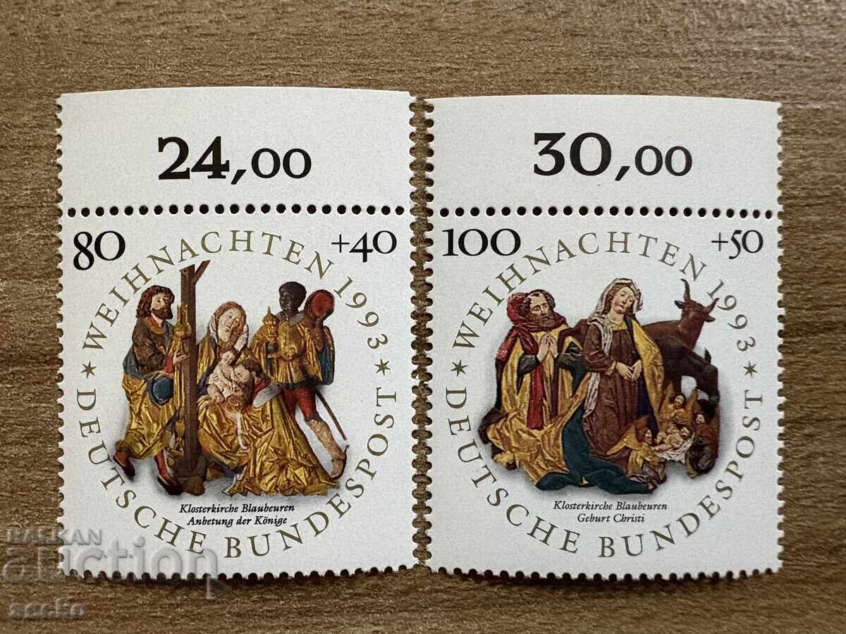 Germany - Christmas stamps (1993) MNH