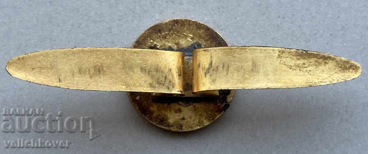 Auction 40130 Switzerland cockade gilded enamel Auction 40130 Switzerland cockade gilded enamel