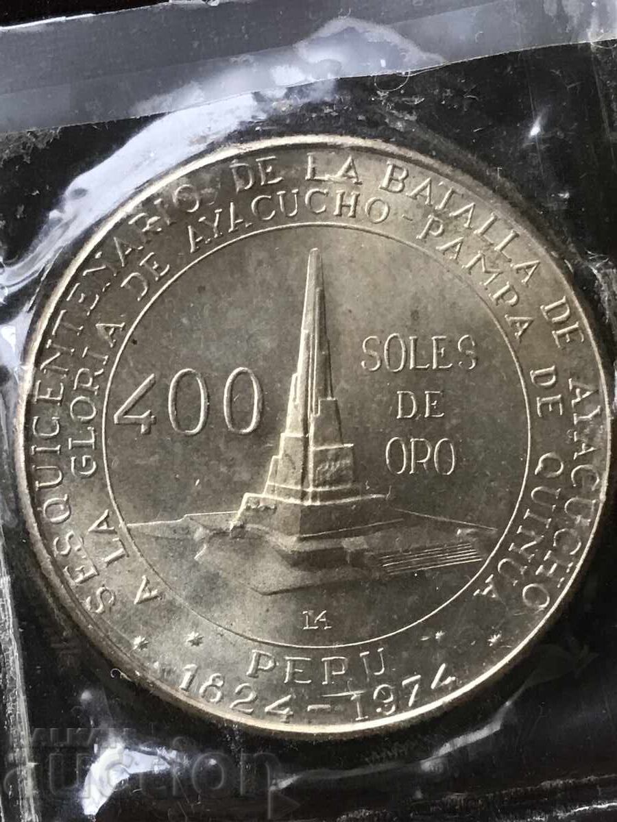 Peru 1976 series gold and silver commemorative coins UNC - 5 Peru 1976 series gold and silver commemorative coins UNC - 5