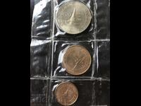 Peru 1976 series gold and silver commemorative coins UNC