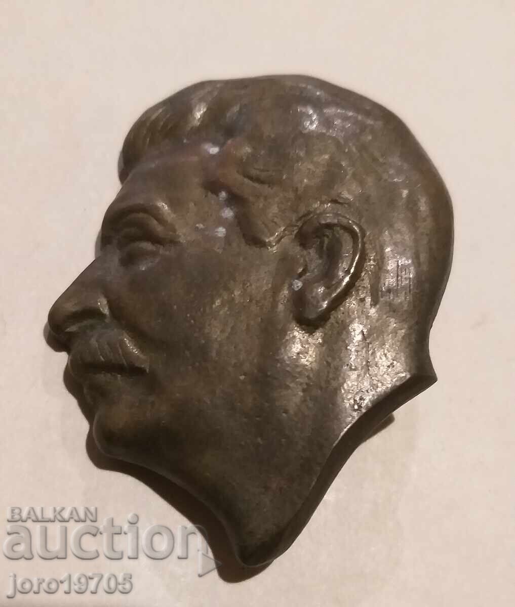 OLD BRONZE BAS-RELEF /STALIN with price 40.00 BGN | € 20.45 OLD BRONZE BAS-RELEF /STALIN with price 40.00 BGN | € 20.45
